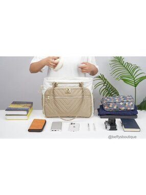 15.6" Laptop Tote Bag Water-Resistant Work Travel Teacher Bag